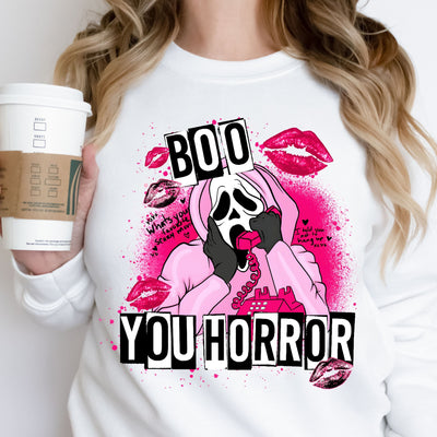 Ghost Face Halloween Adult Sweatshirt, Ghost Lover Adult Sweatshirt, Halloween Adult Sweatshirt