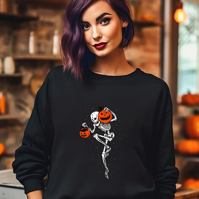 Pumpkin Reaper: Halloween Clothing Design, Pumpkin Reaper Unisex Adult Sweatshirt